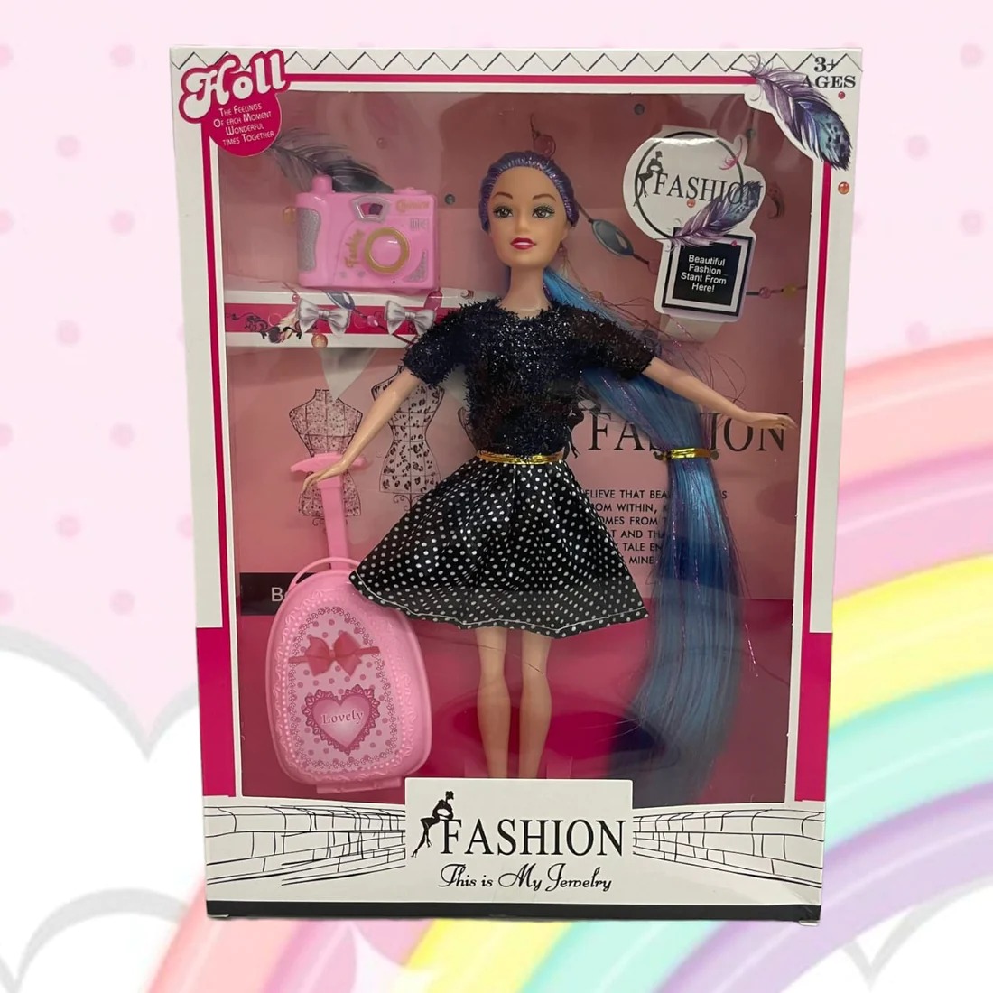 Miniatura 2 de Barbie Viajera De Cabello Azul